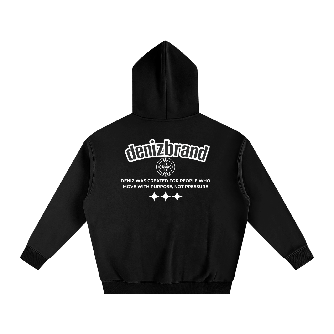 Oversize Deniz Origin Legacy Fleeced Hoodie