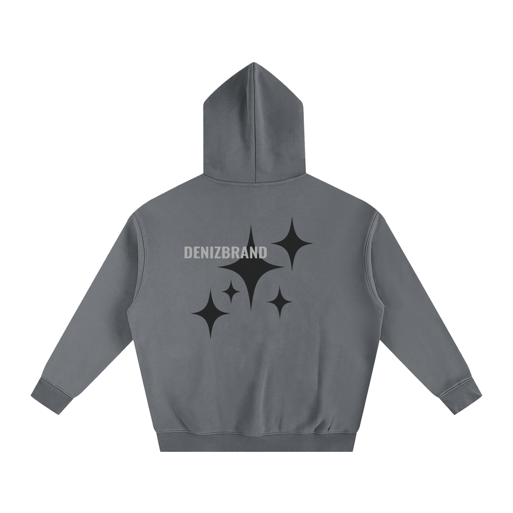 Oversize Deniz Star Flow Fleeced Hoodie