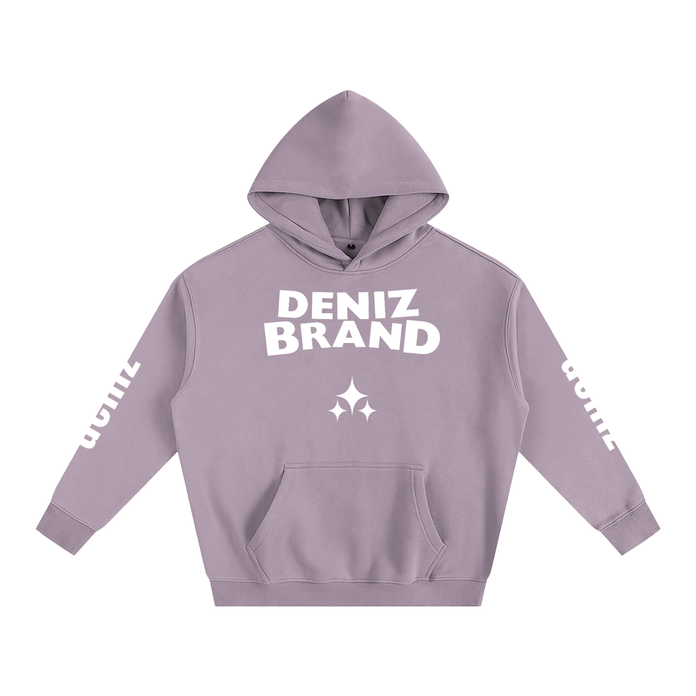 Oversize Deniz Star Flow Fleeced Hoodie