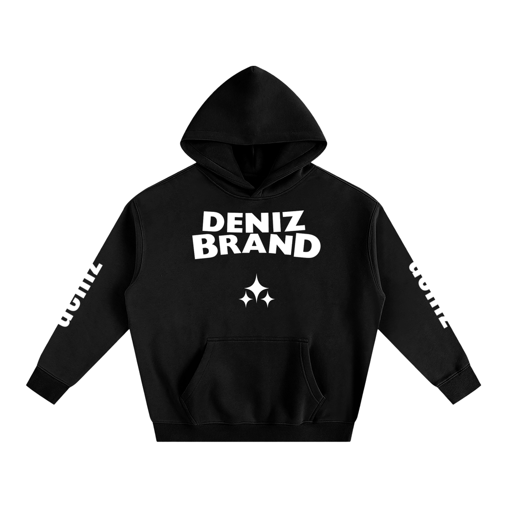 Oversize Deniz Star Flow Fleeced Hoodie