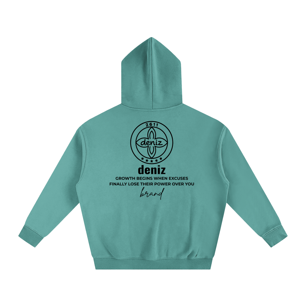 Oversize No Excuse Fersu Fleeced Hoodie