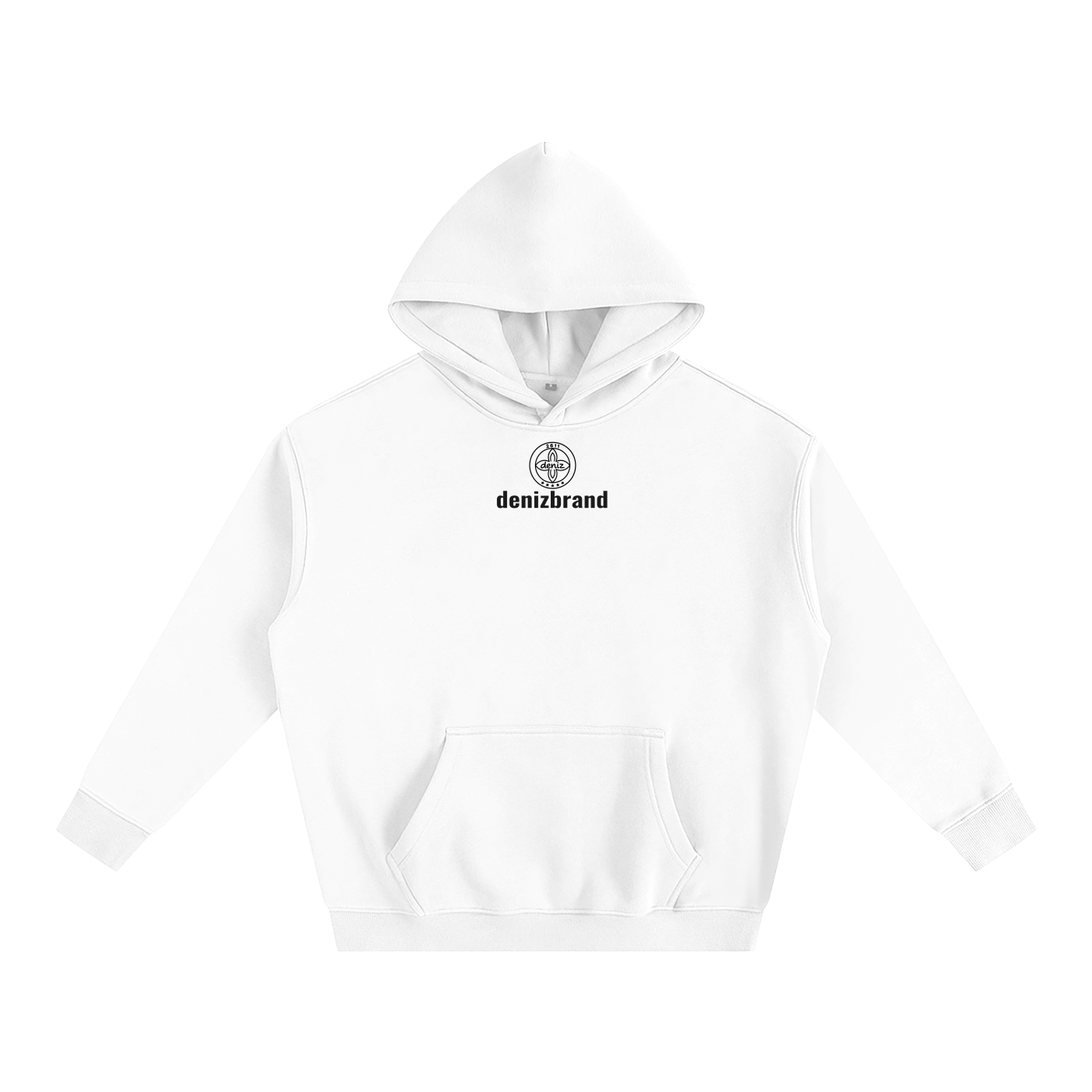 Oversize Deniz Star Flow Fleeced Hoodie