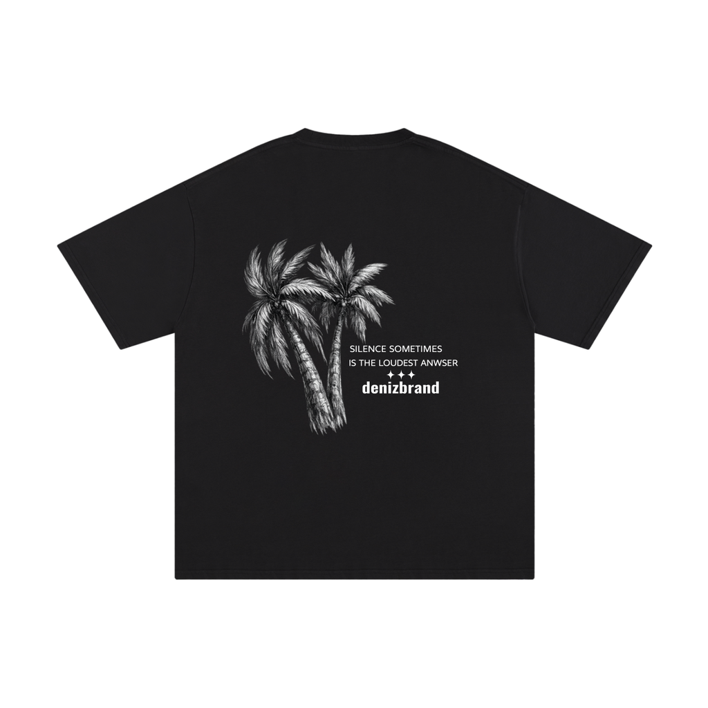 Unisex Pure Cotton Silent Anwser T-Shirt