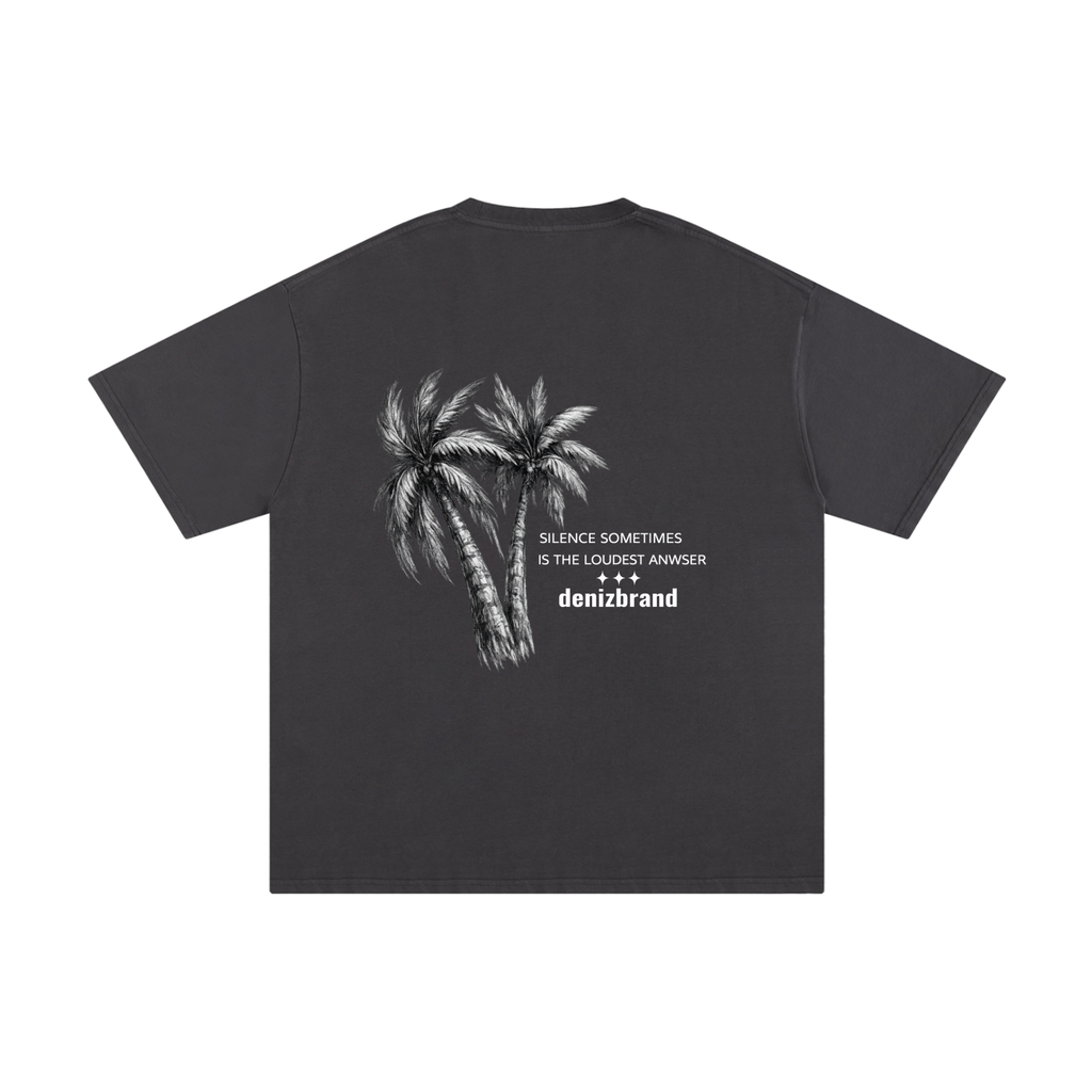 Unisex Pure Cotton Silent Anwser T-Shirt