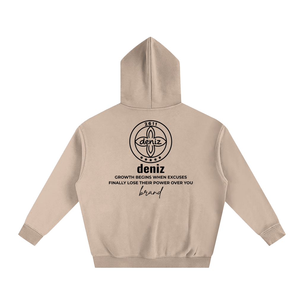 Oversize No Excuse Fersu Fleeced Hoodie