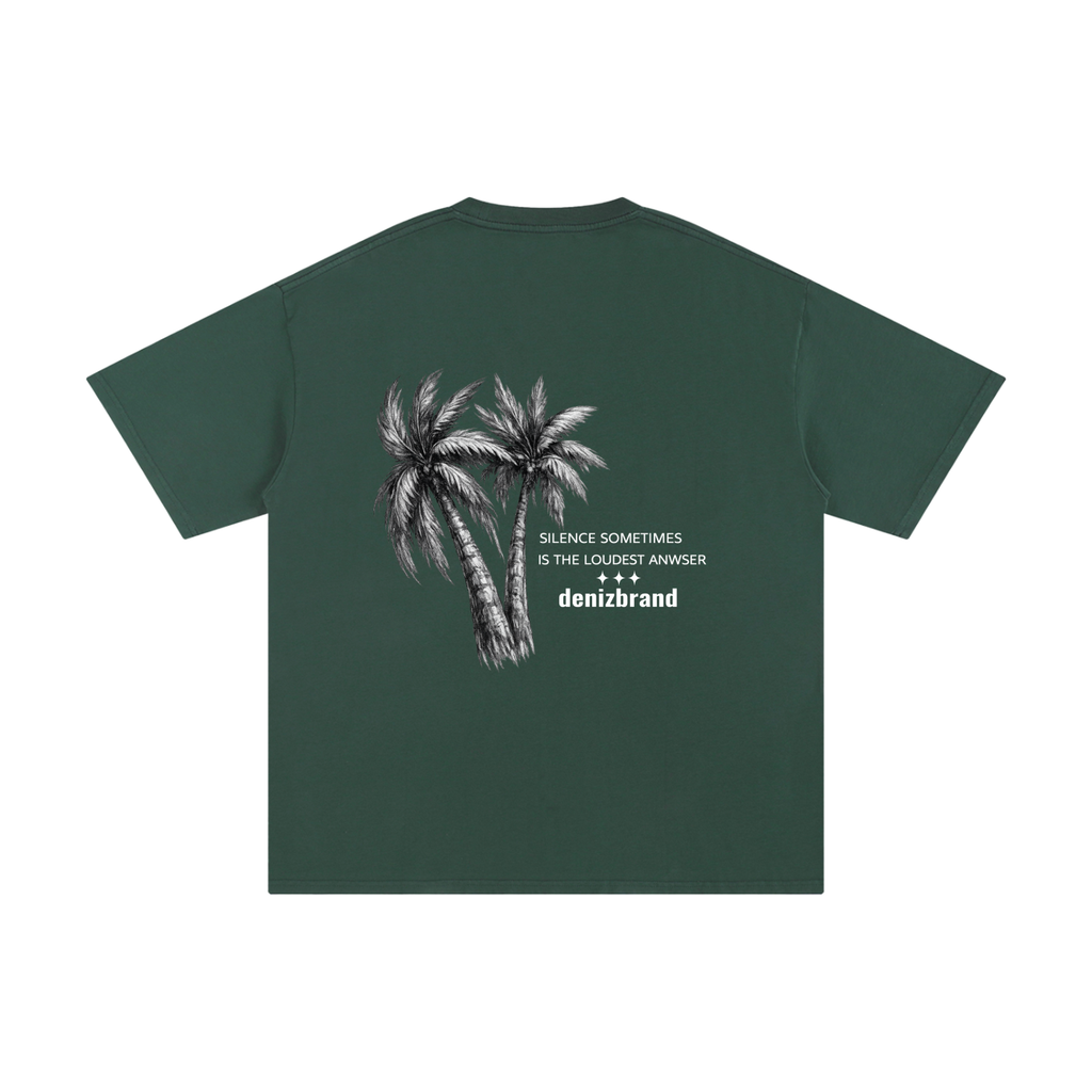 Unisex Pure Cotton Silent Anwser T-Shirt